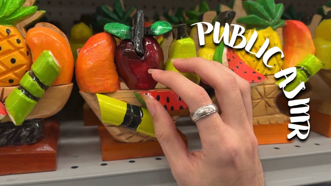 ASMR in Public at a Mexican Party Store 🥭