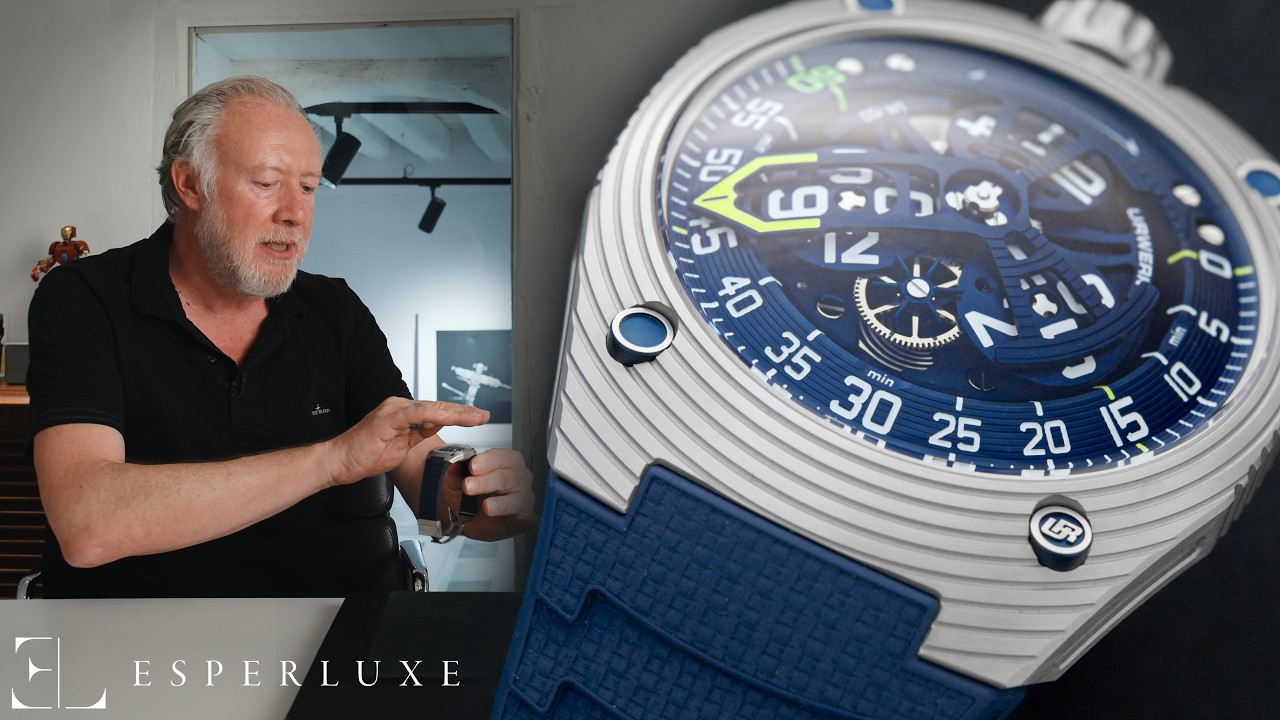 Reinventing How We Read Time – UR-150 Blue Scorpion by URWERK