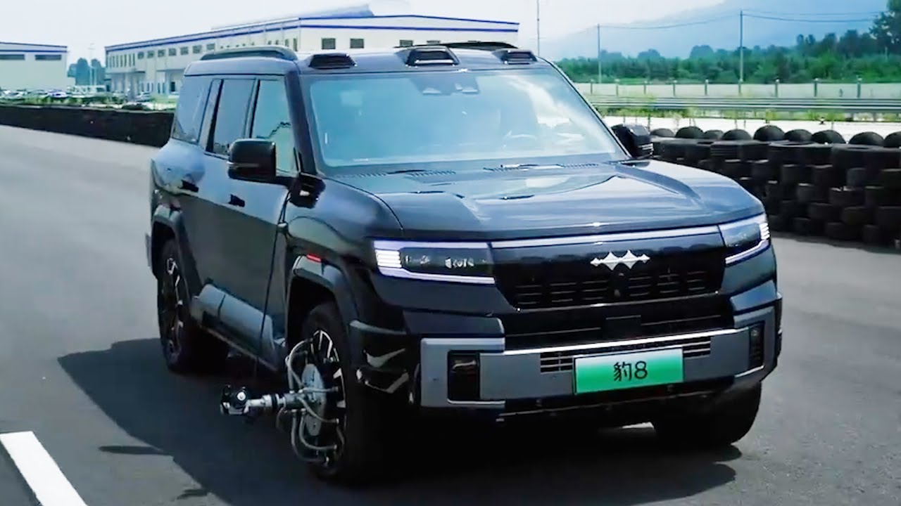BYD Leopard 8 Stunning Advanced Technology Showcase
