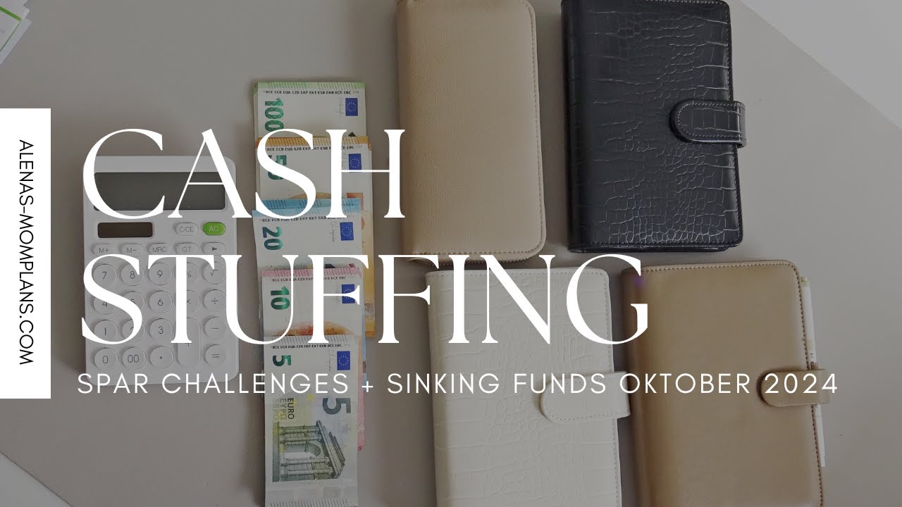 Cash Stuffing für Anfänger: Sinking Funds & Spar-Challenges für Oktober 2024