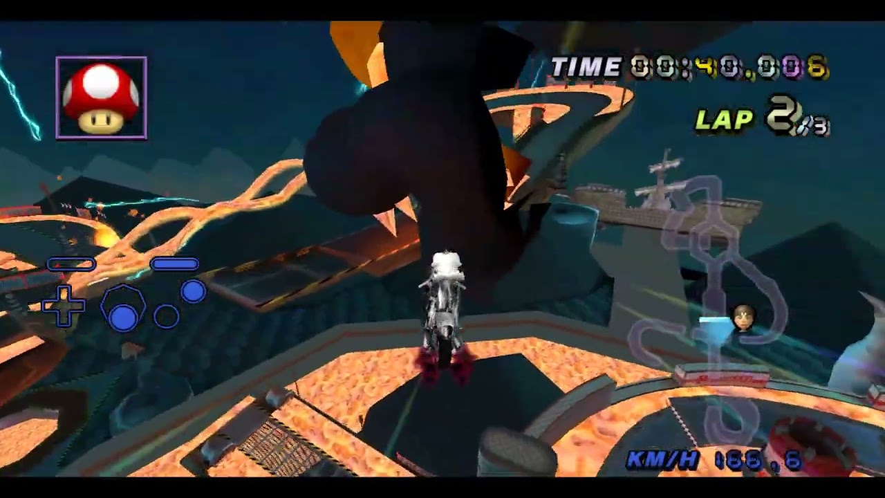 SW2 Bowser's Castle 200cc FORMER BKT - 01:22.572 - dread