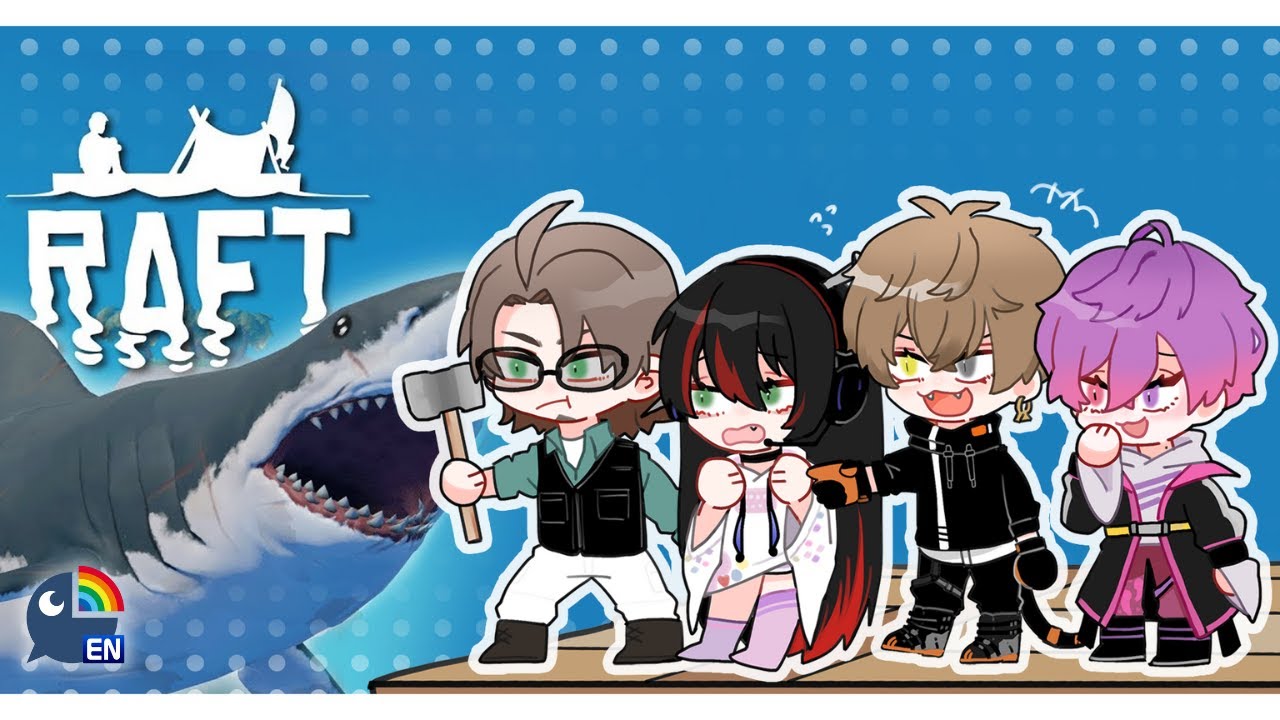 【RAFT】idk anything about this game, please help【NIJISANJI EN | Uki Violeta】