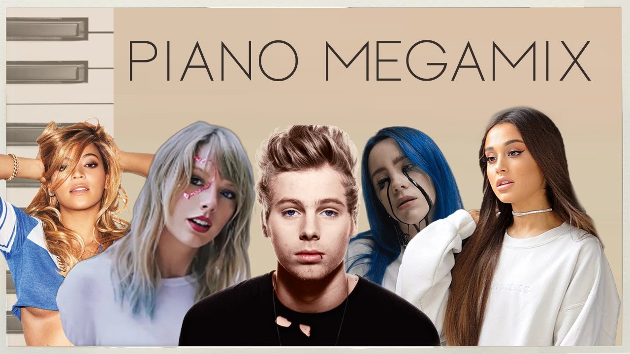 Pop Piano Megamix 💿 - (Ariana, Billie, Taylor, and more)