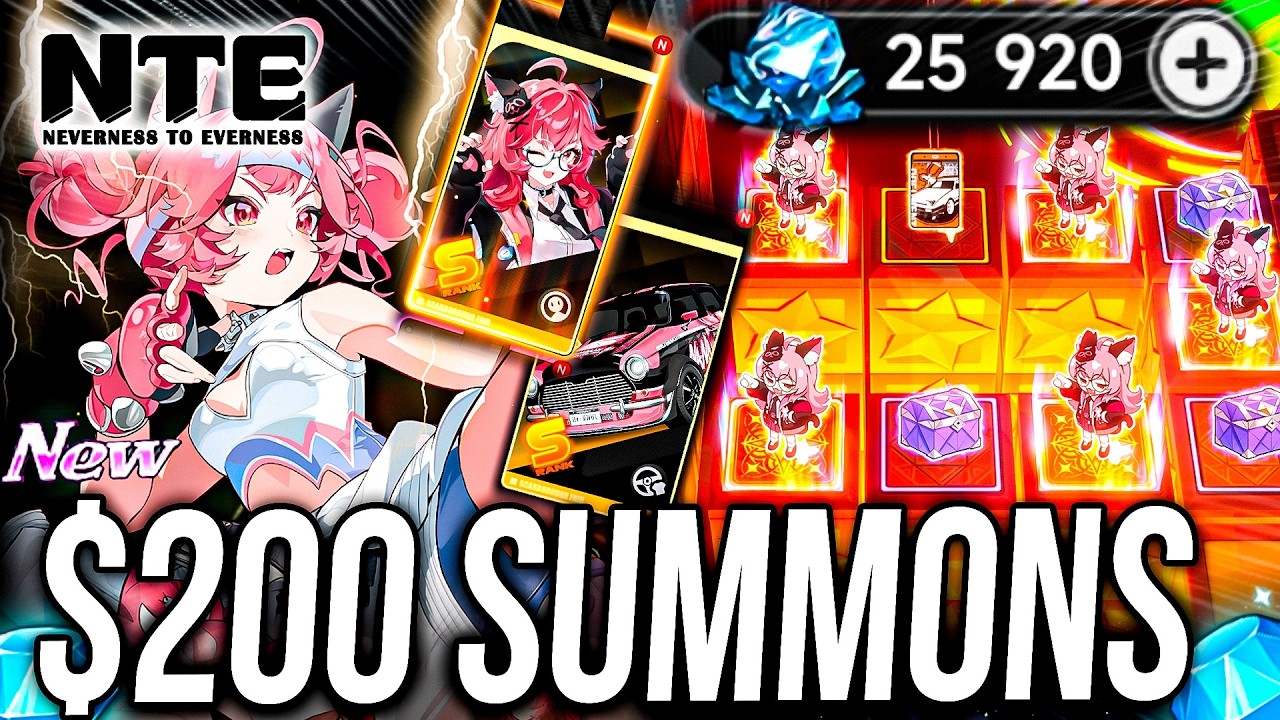 +$200 FULL SUMMONS POR NANALLY!!! 💎25,000💎 QUIERO TENER ESAS SKINS SI O SI 🙂 | Neverness To Everness