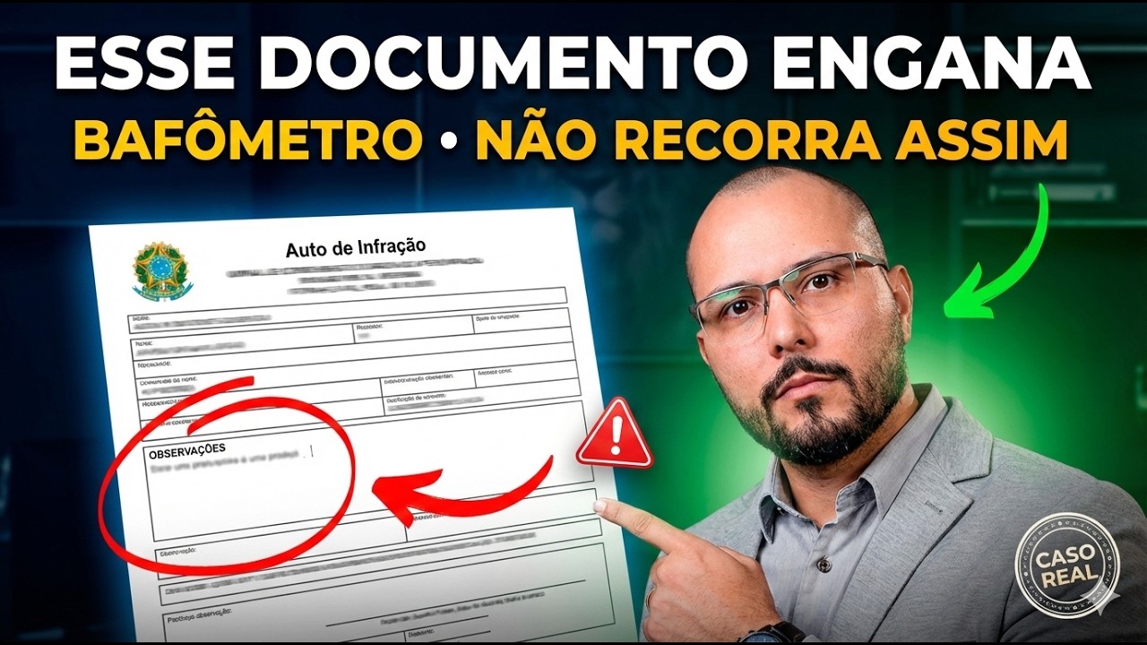 Auto de Infra&ccedil;&atilde;o do Baf&ocirc;metro: Erros Que Podem Anular a Multa