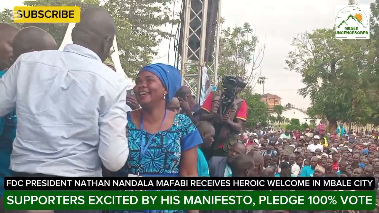 Nathan Nandala Mafabi Receives Heroic Welcome in Mbale
