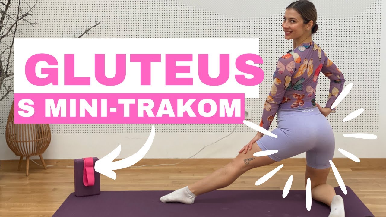 UČVRSTI i OBLIKUJ GLUTEUS s čarobnom mini trakom na podu 😲 | vođeni trening / Kristina Mikolčić