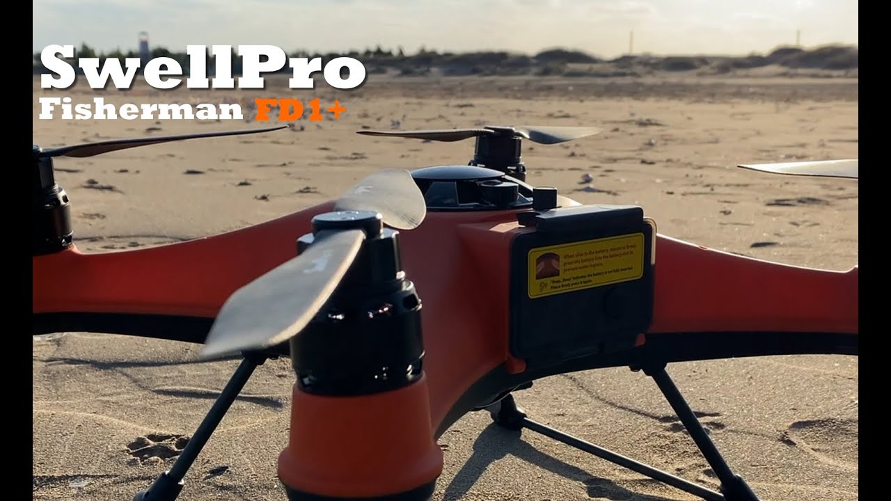 Квадрокоптер для рыбалки SwellPro Fisherman FD1+ | обзор
