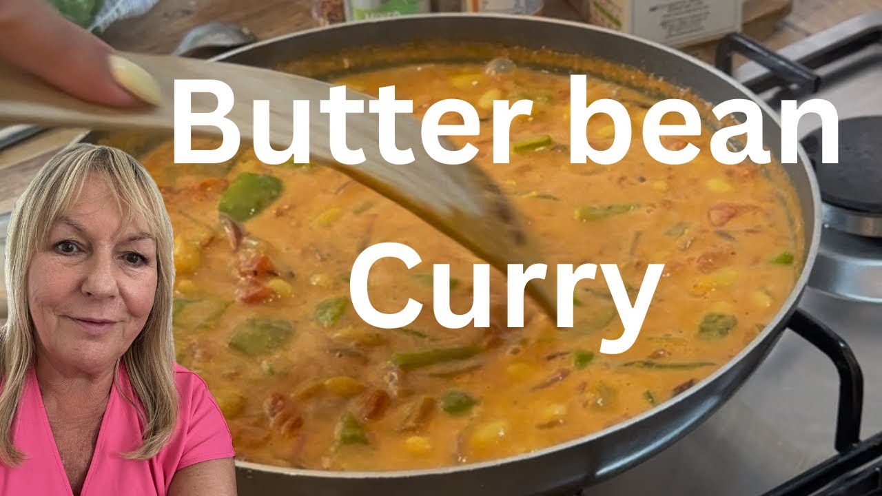 Quick & Scrumptious 😻High Protein Curry with butter beans