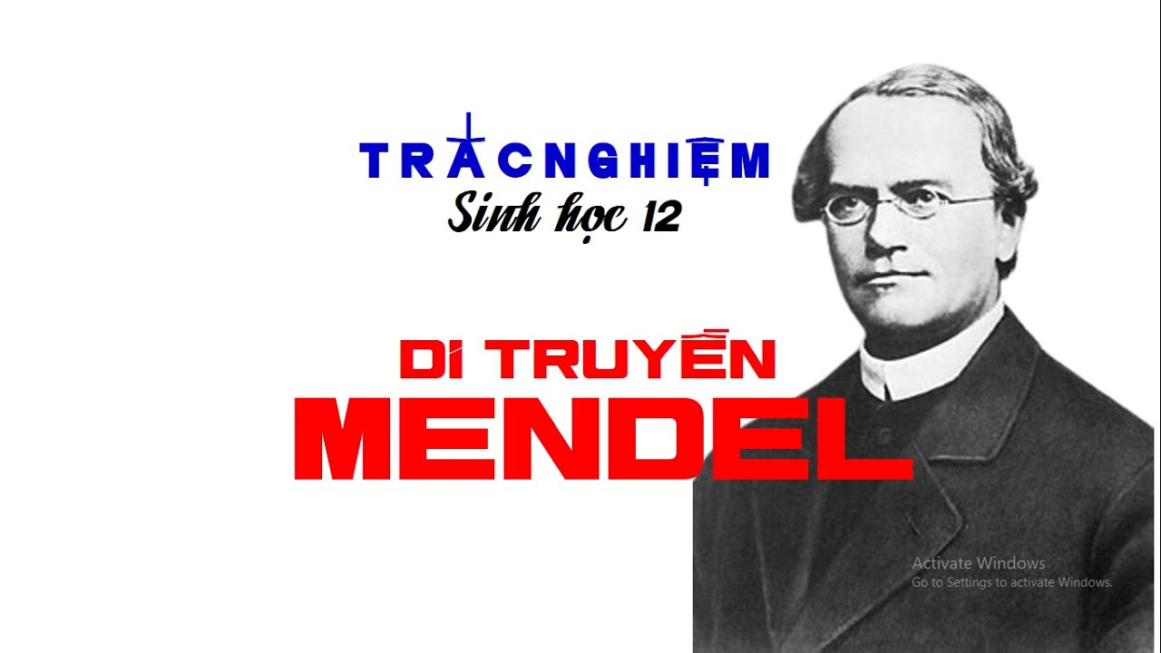 DI TRUYỀN MENDEL & MỞ RỘNG HỌC THUYẾT MENDEL | TRẮC NGHIỆM CƠ BẢN