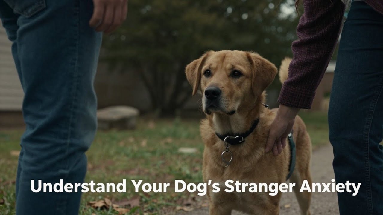***How to Teach Your Dog to Stay Calm Around Strangers***