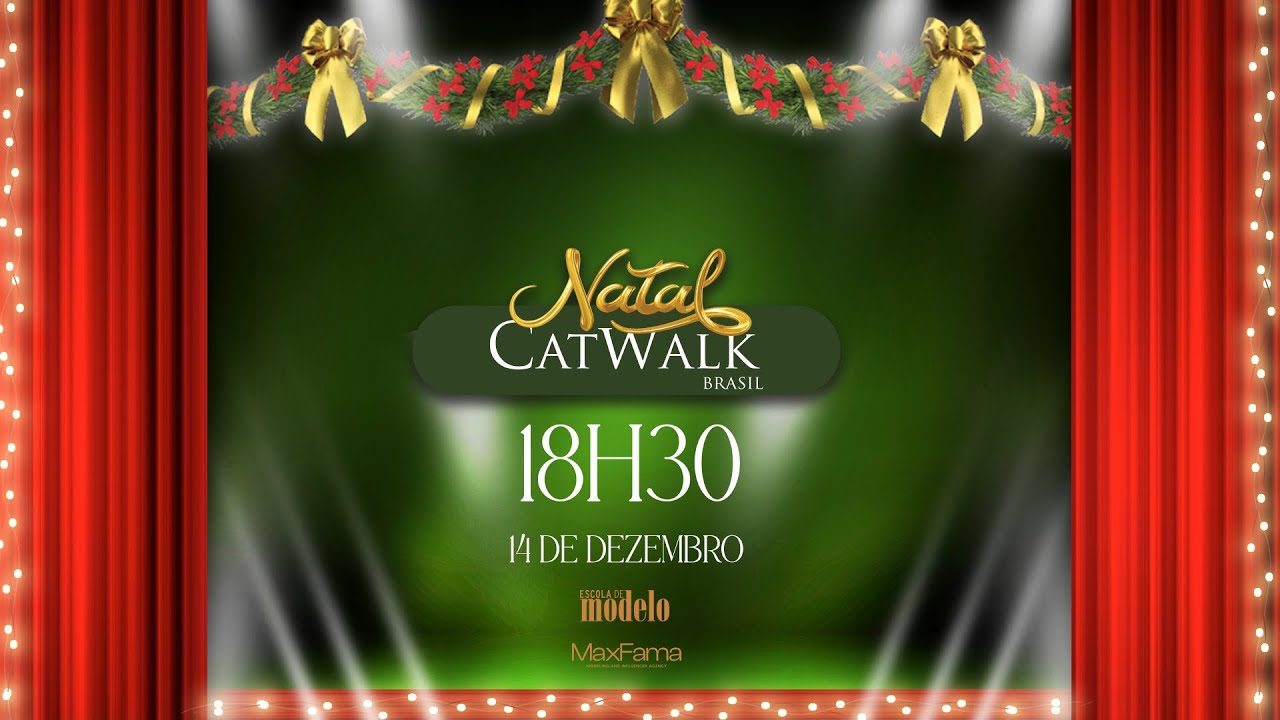 Desfile Catwalk Brasil Natal - 14/12/2025 às 18h30