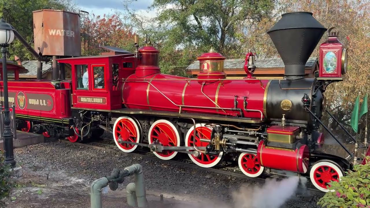 Walter E Disney Steam Train Walt Disney World Railroad - Magic Kingdom, Walt Disney World 02-20-2026