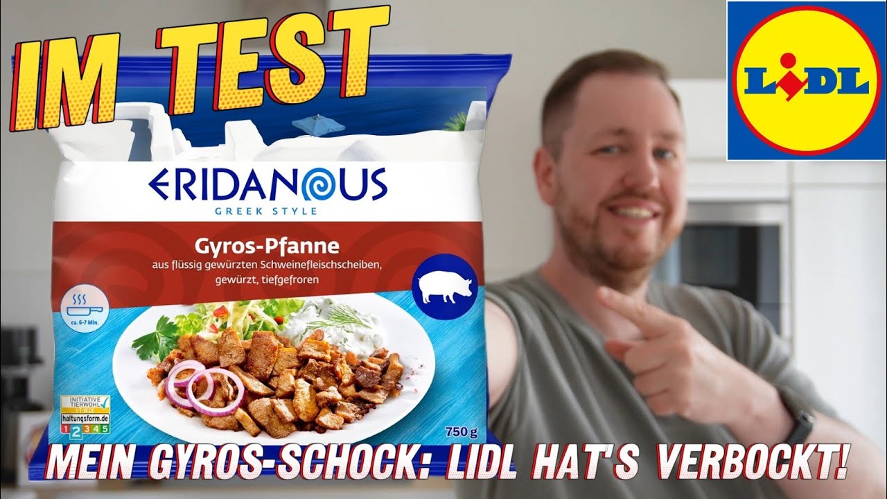 Lidl: Eridanous Gyros-Pfanne im Test