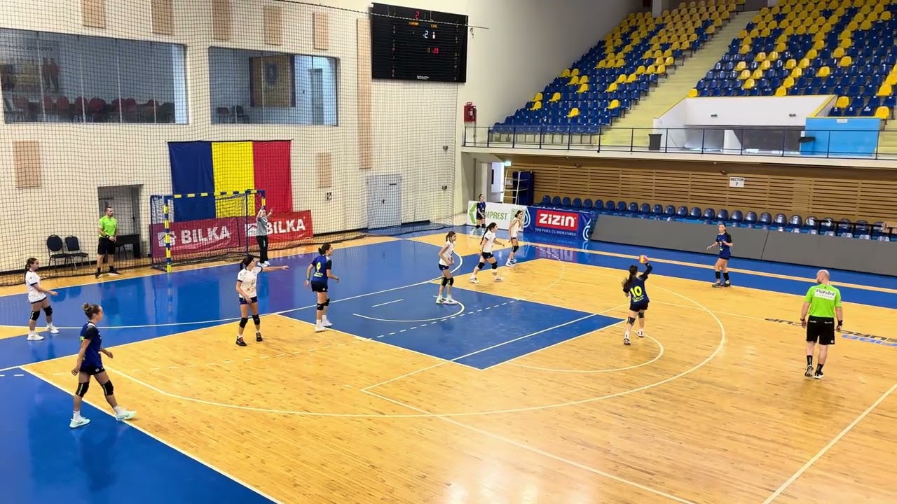 CSM Corona Brașov Junioare 3B - ACS Kids Tâmpa J3 Repriza 1 Etapa a 3-a a Campionatului Național J3