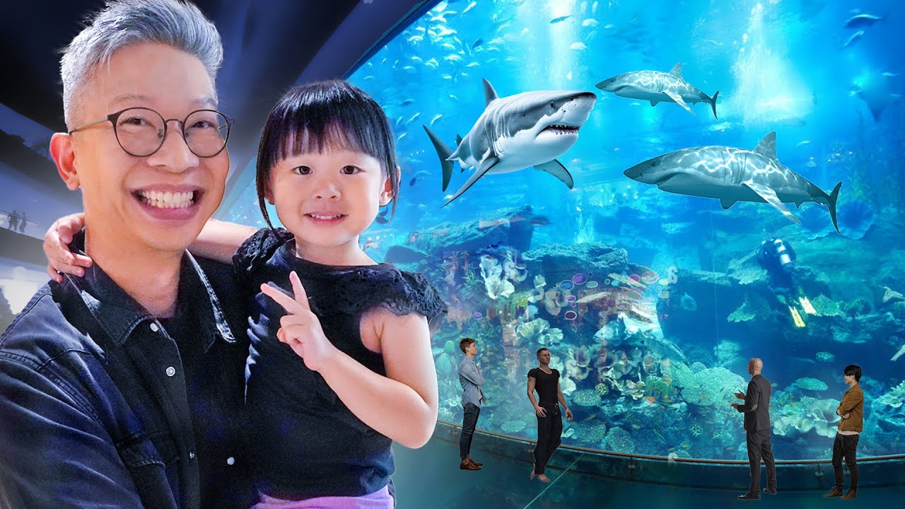 AJAK AURORA KE AKUARIUM TERBESAR DALAM MALL!!