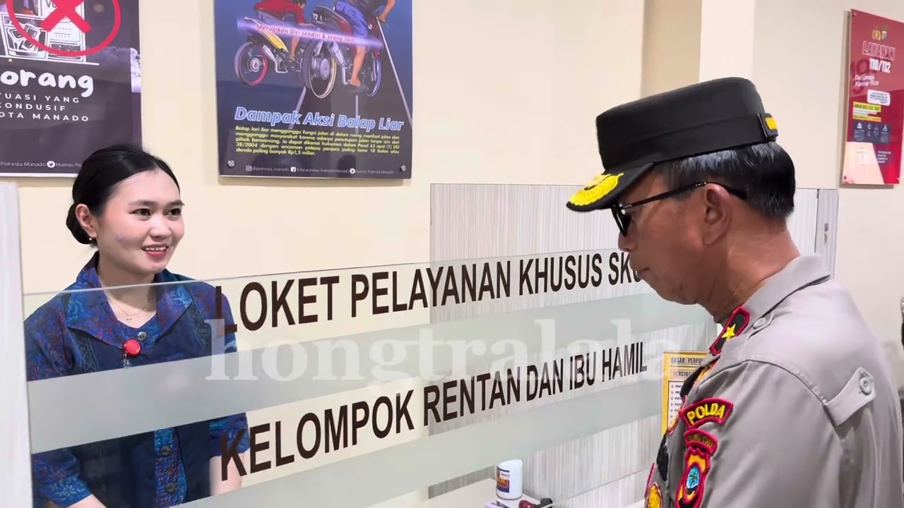 Kunjungan Kerja Kapolda Sulut Irjen Pol Roycke Harry Langie di Polresta Manado