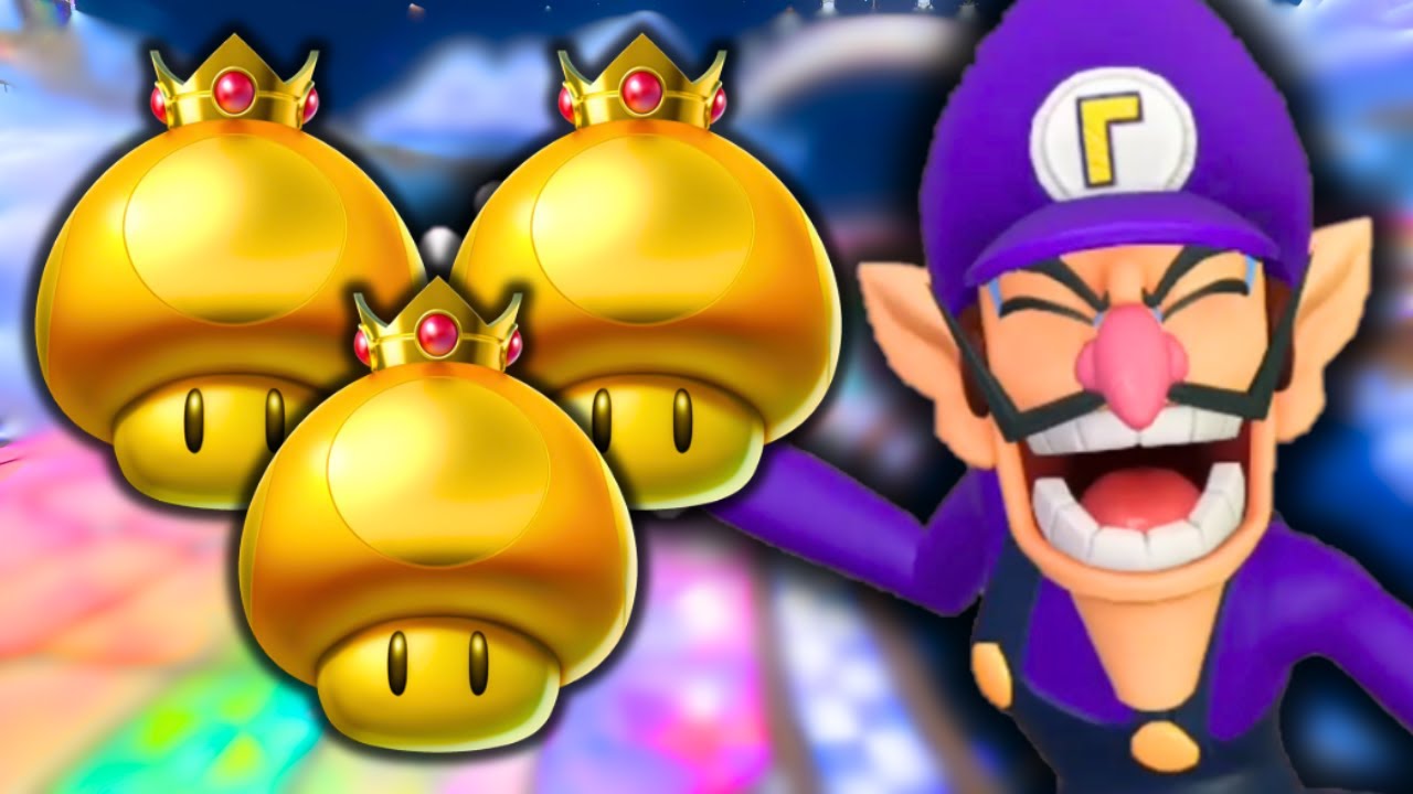 Mario Kart World - Golden Mushrooms Only