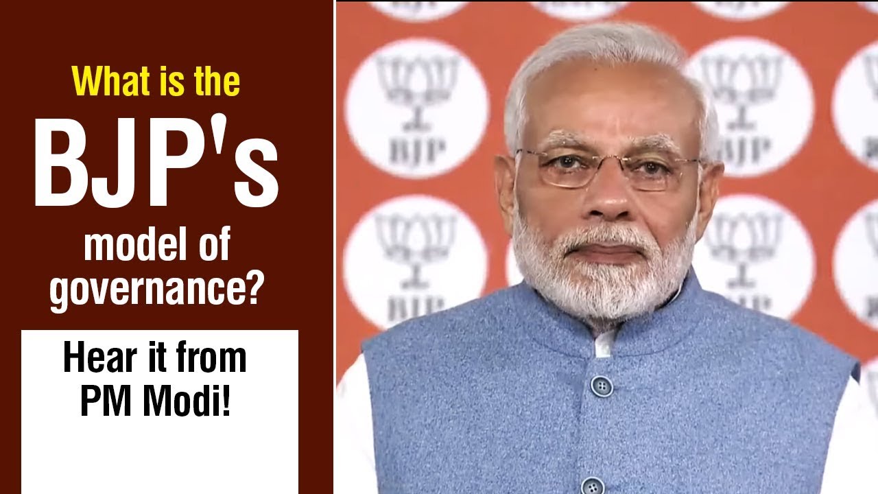 What is the BJP's model of governance? Hear it from PM Modi!