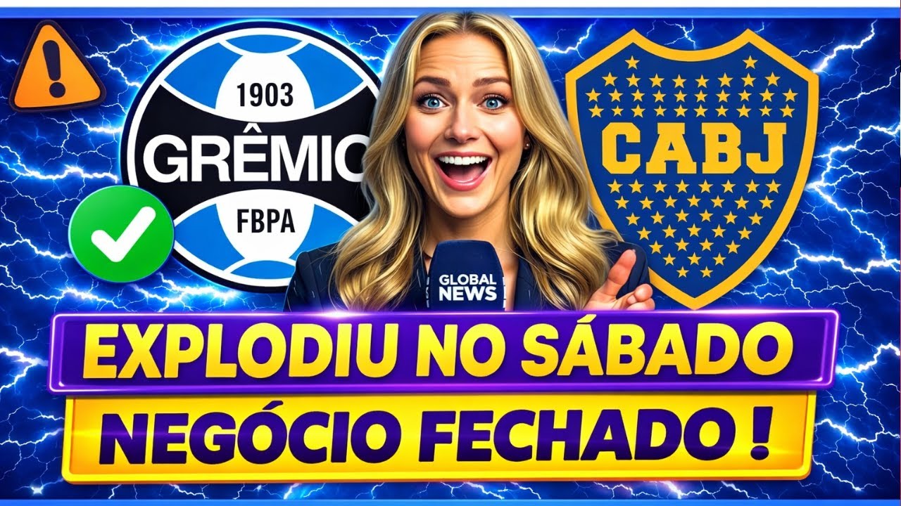 BOMBA NA ARENA ! GRÊMIO FECHANDO GRANDE NEGOCIO, VEJA ! NOTICIAS DO GRÊMIO HOJE