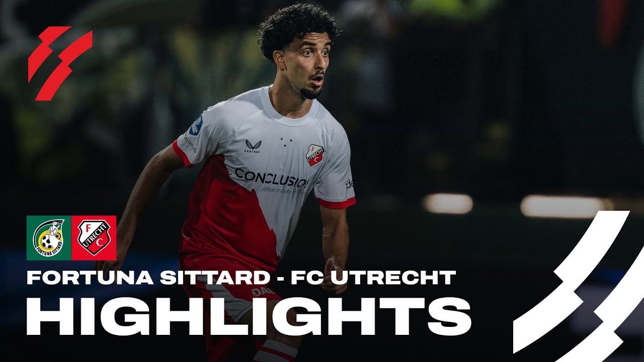FC Utrecht verliest van Fortuna Sittard | HIGLIGHTS
