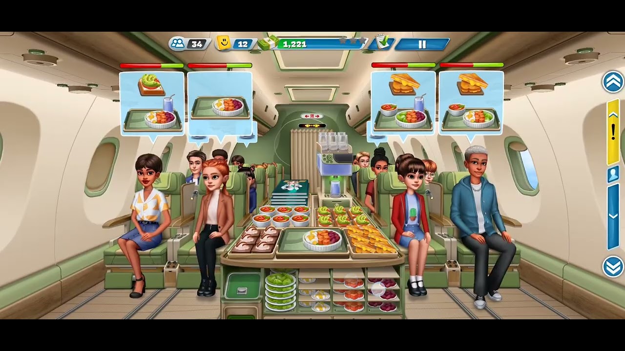 Airplane Chefs Los Angeles Level 48!