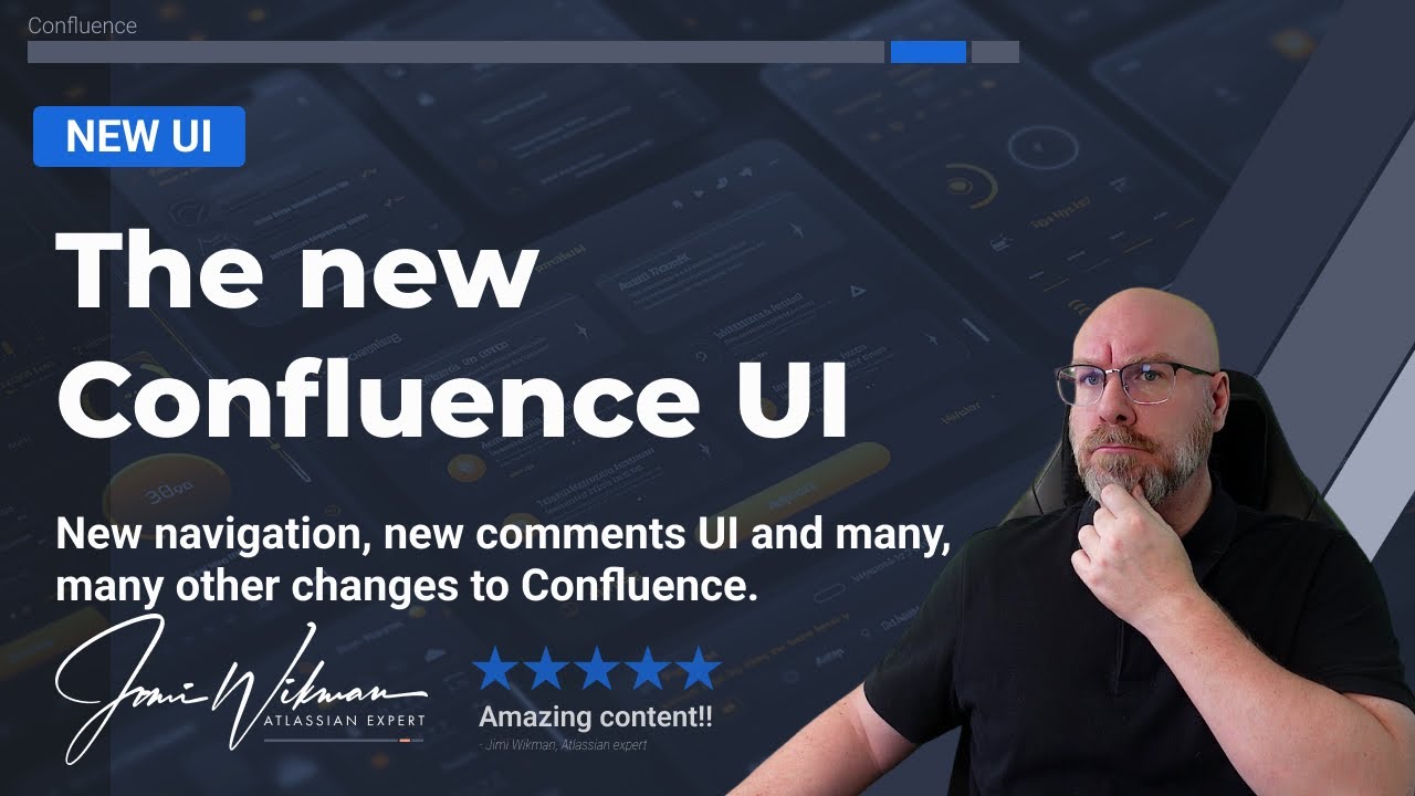 The New Confluence UI - Walkthrough