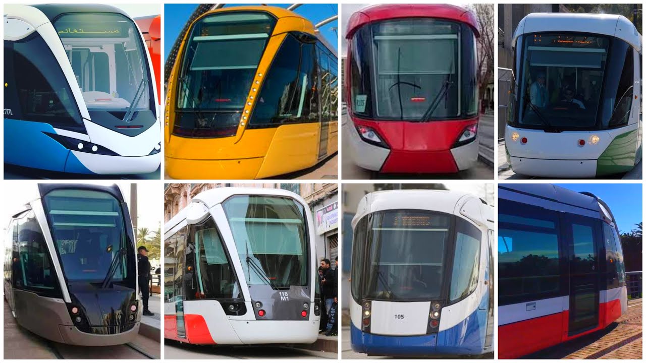 TRAMWAY IN ALGERIA 2020 l NORTH AFRICA - الترامواي في الجزائر