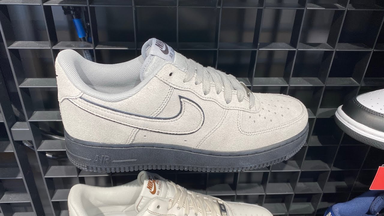Nike Air Force 1 ‘07 LV8 “Light Smoke Grey Suede” - Style Code: HQ1966-001