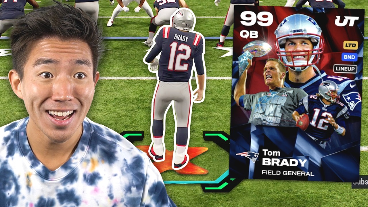 They Added a 99 OVR Tom Brady Into Madden 26! He's The GOAT