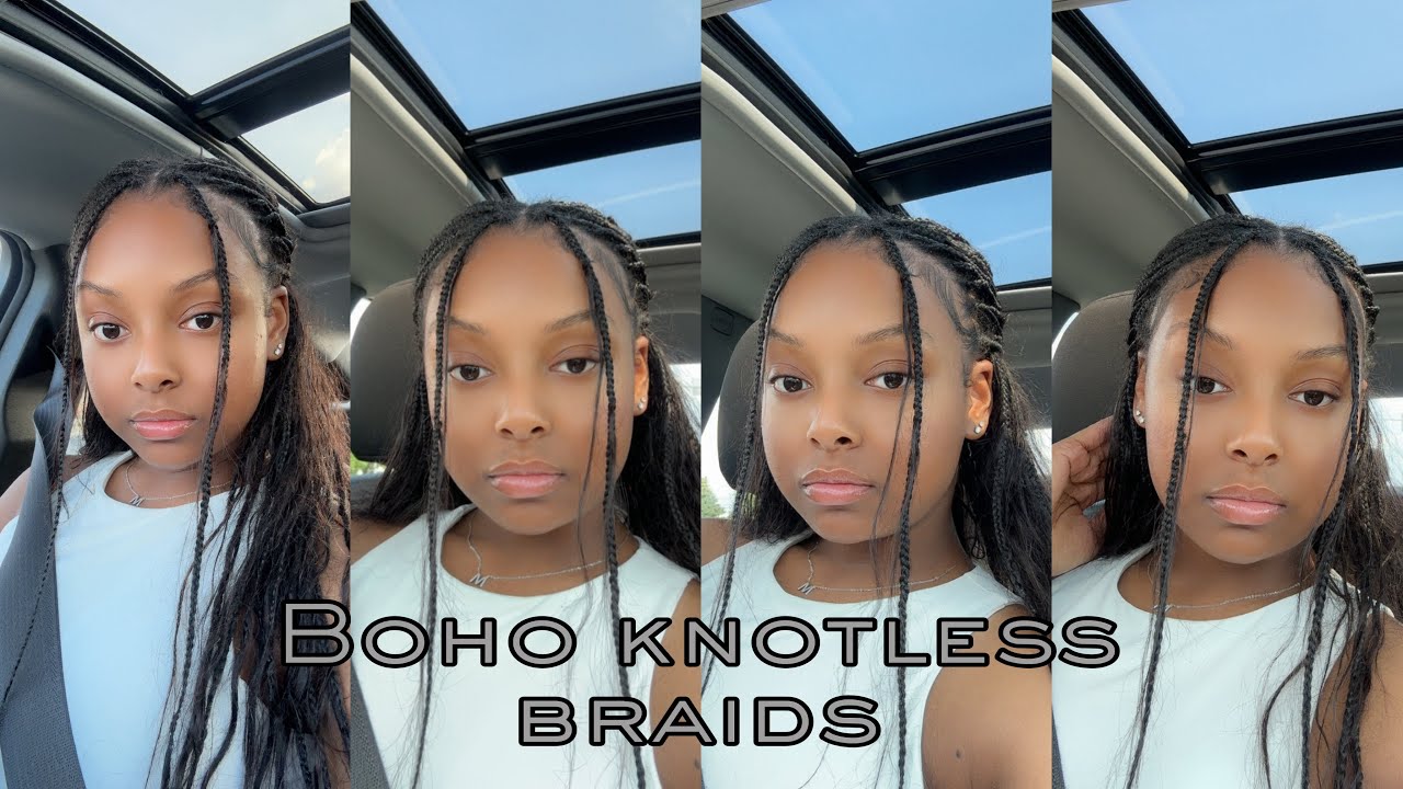 BOHO KNOTLESS (with human hair) 🌻