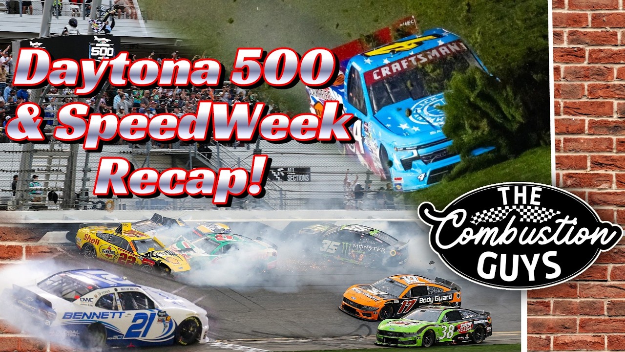 Daytona 500 & Speedweek Race Recap with TheCombustionGuys | Motorsport Reaction