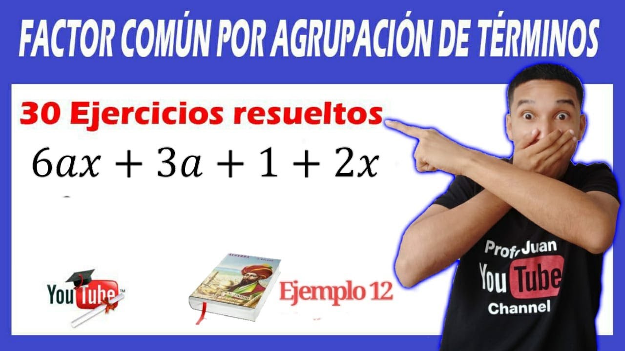 😍 👉CASO 2 de factorización FACTOR COMÚN POR AGRUPACIÓN DE TÉRMINOS✅ | | 🚀 Súper FÁCIL