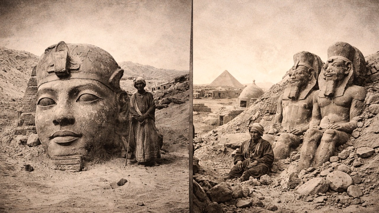 Sad First Photos of Ancient Egypt You've Never Seen Before