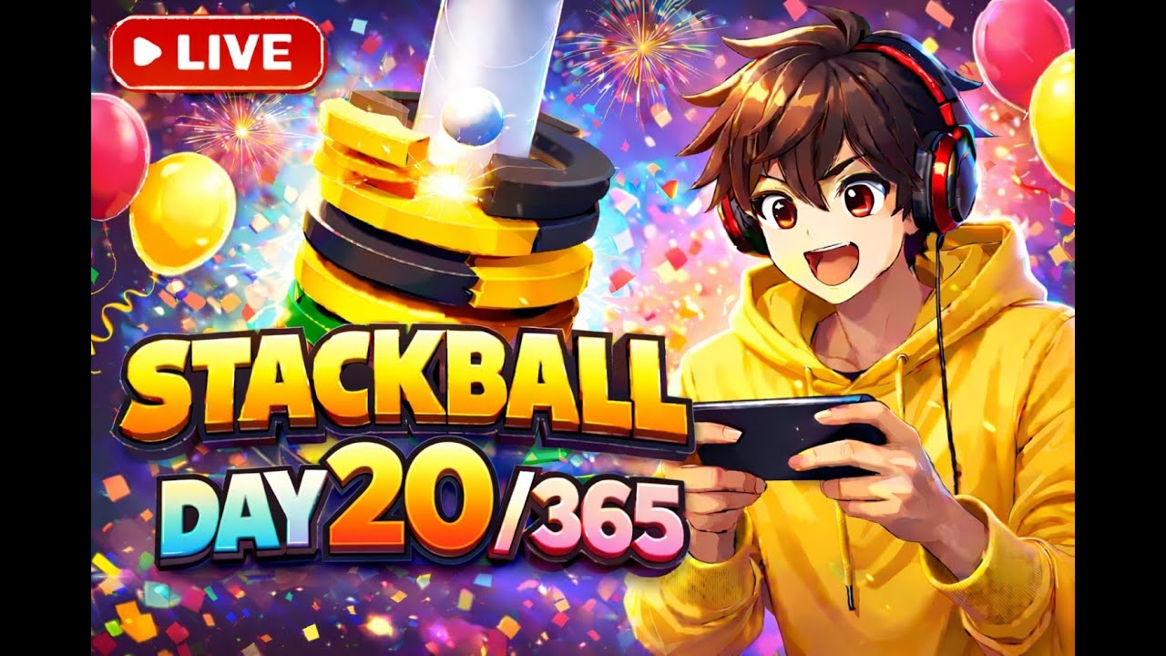 Stack Ball LIVE: Destroying Every Level with Insane Speed | Can We Beat the Impossible Levels