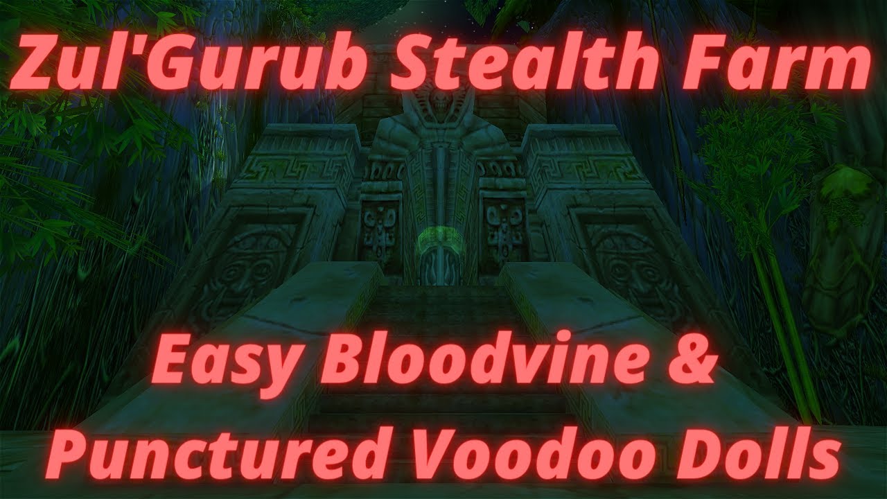 Zul'Gurub Stealth Farm Guide | Classic WoW