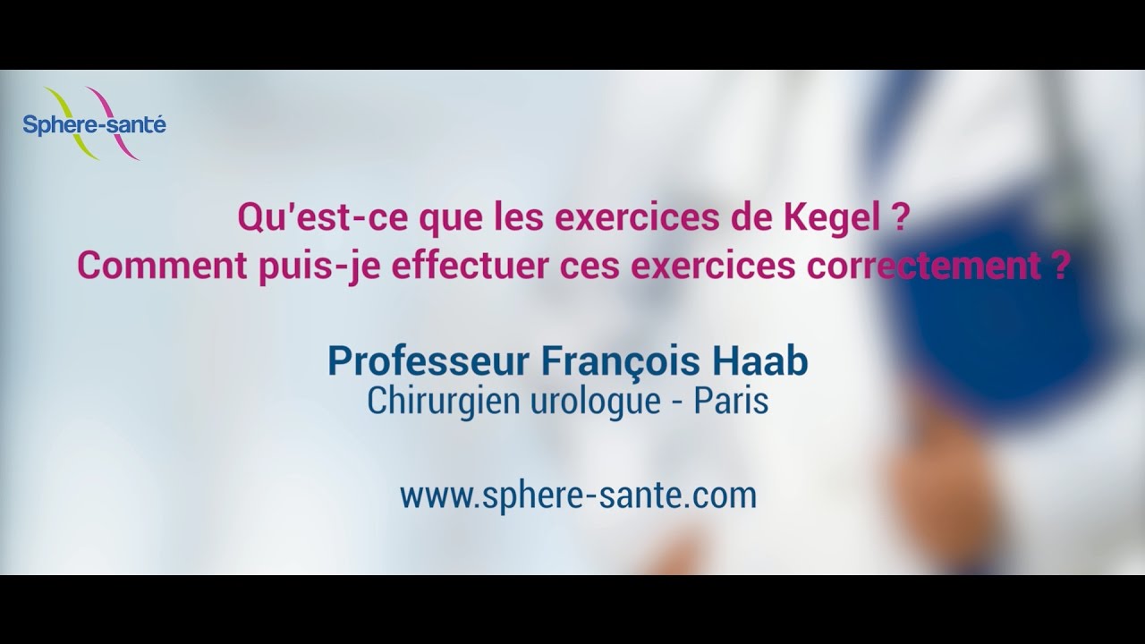 Les exercices de Kegel