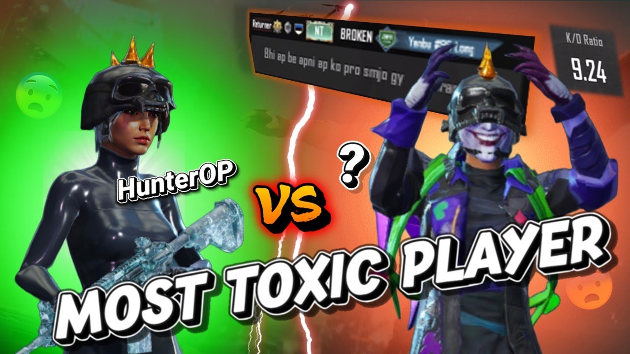 This Toxic Player Provoked me | Hunterop #pubgmobile #bgmi