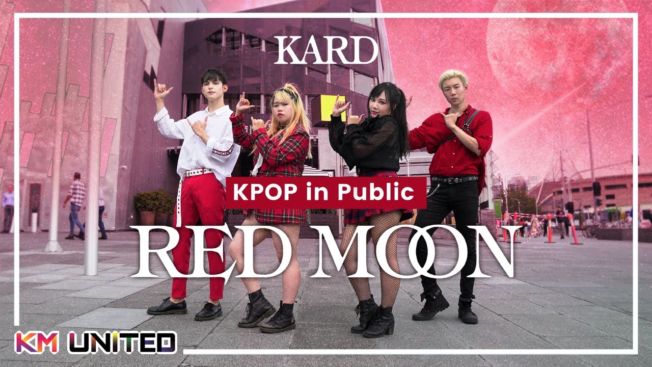 [KPOP IN PUBLIC] KARD (카드)  - RED MOON 1theK Dance Cover Contest |  KM United [AUSTRALIA]