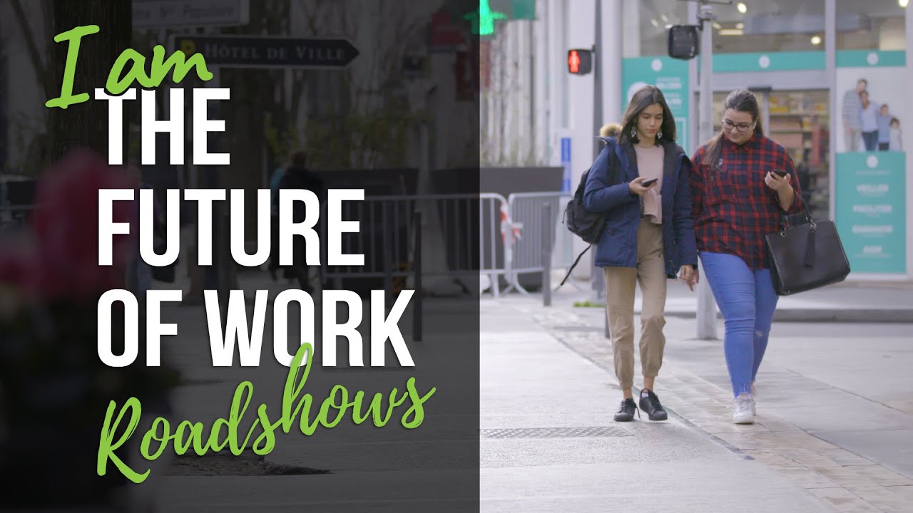 Les jeunes et le travail, une conversation en France  | I am the Future of Work Roadshow