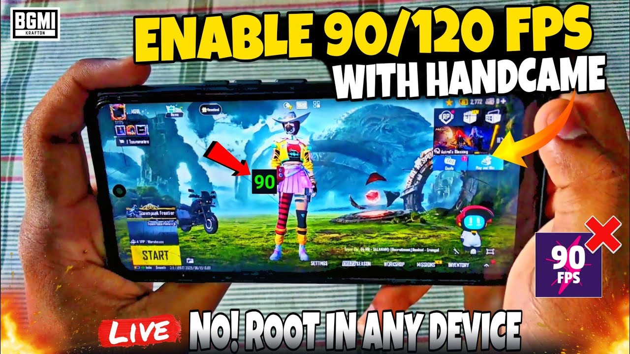 Unlock 90/120 FPS in BGMI in 2025 ⚡ | No Lag, Ultra Smooth!