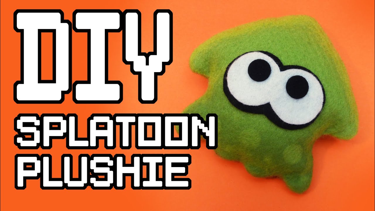 Splatoon Squid Plushie DIY Tutorial