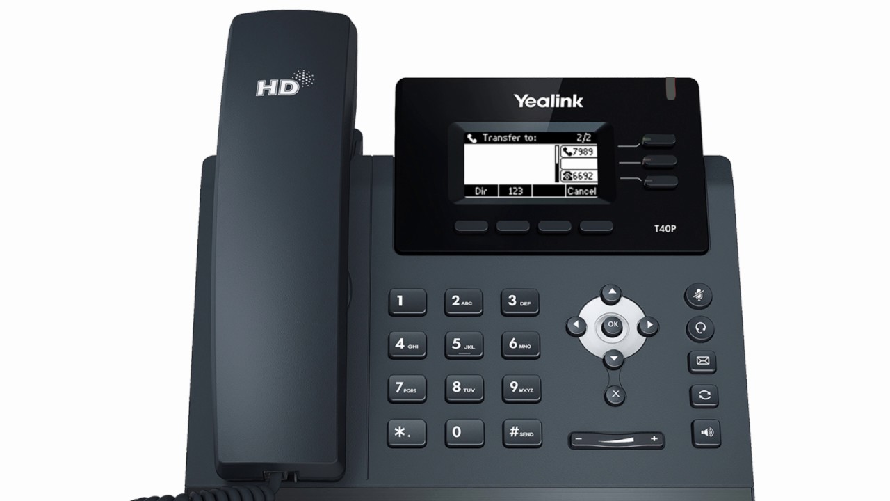 T40P IP Phone - Call Transfer