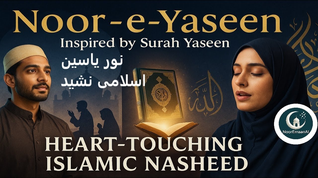 Noor-e-Yaseen &ndash; Inspired by Surah Yaseen | Heart-Touching Islamic Nasheed | Noor Emaan AI