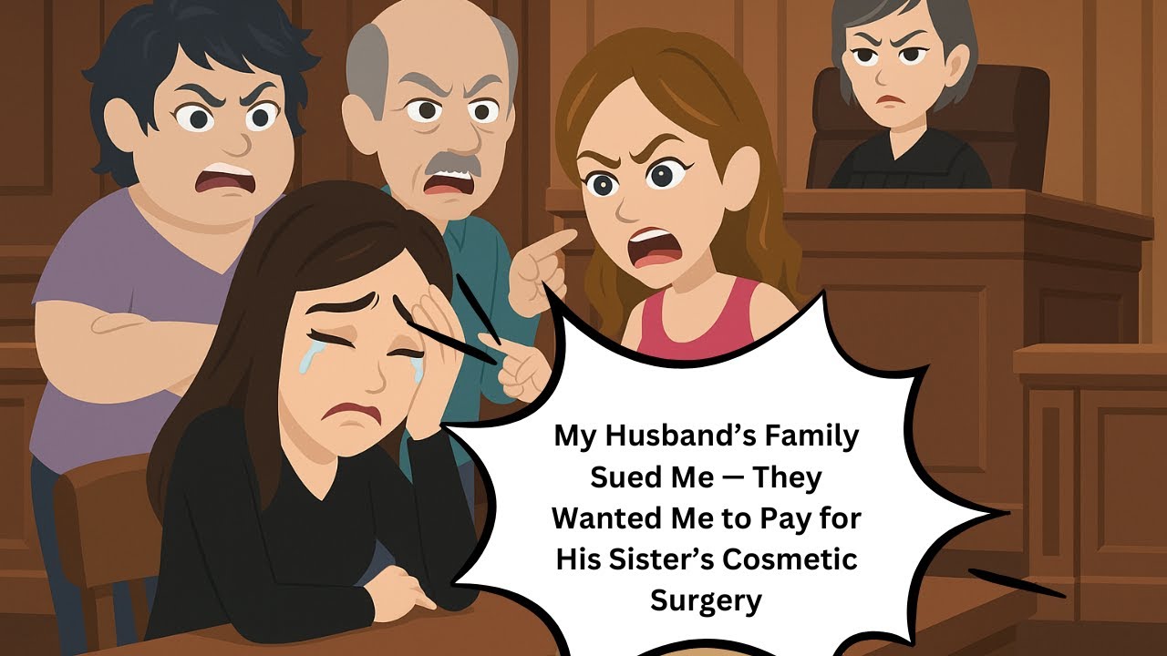 My Husband’s Family Sued Me — They Wanted Me to Pay for His Sister’s Cosmetic Surgery