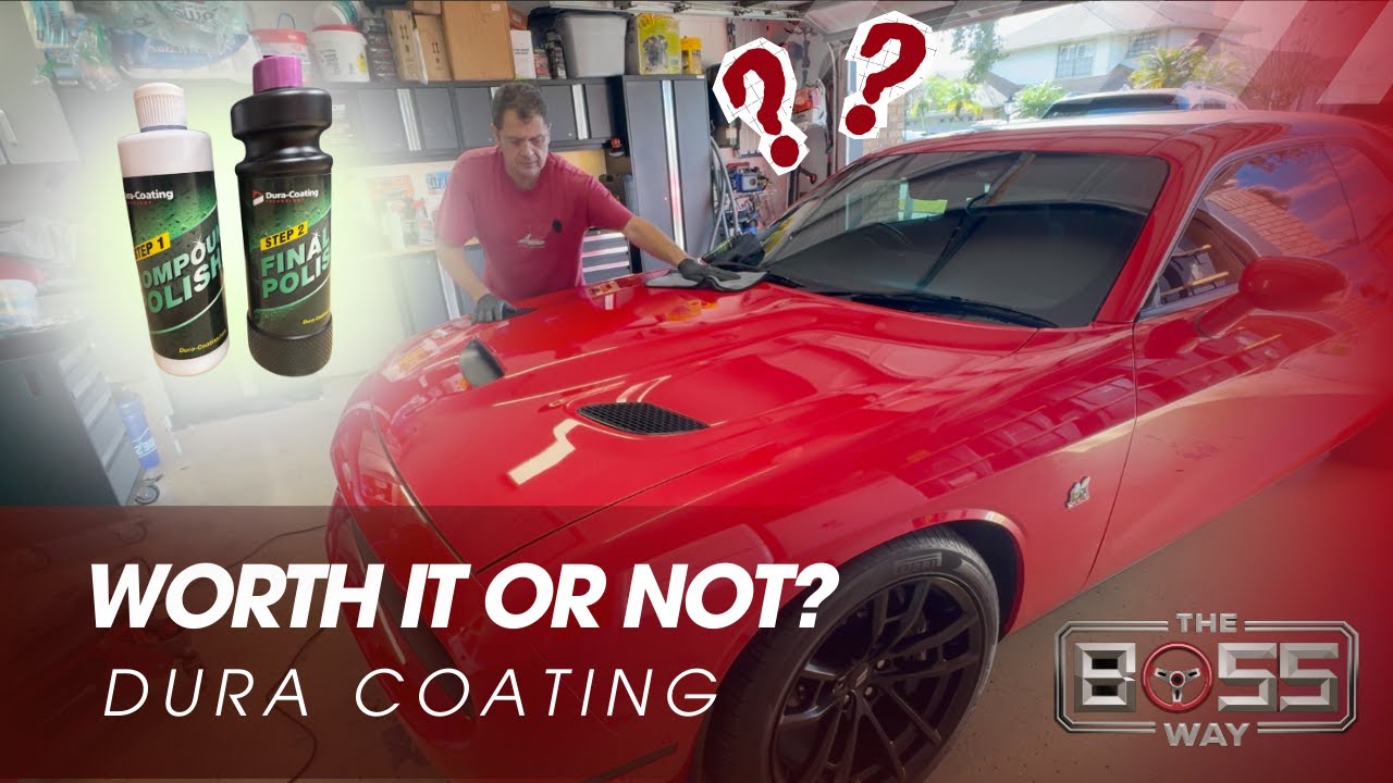 DODGE CHALLENGER SCAT PACK | ПОЛИРУЮЩЕЕ ПОКРЫТИЕ DURA COATING POLISH - Эффективно ли оно?
