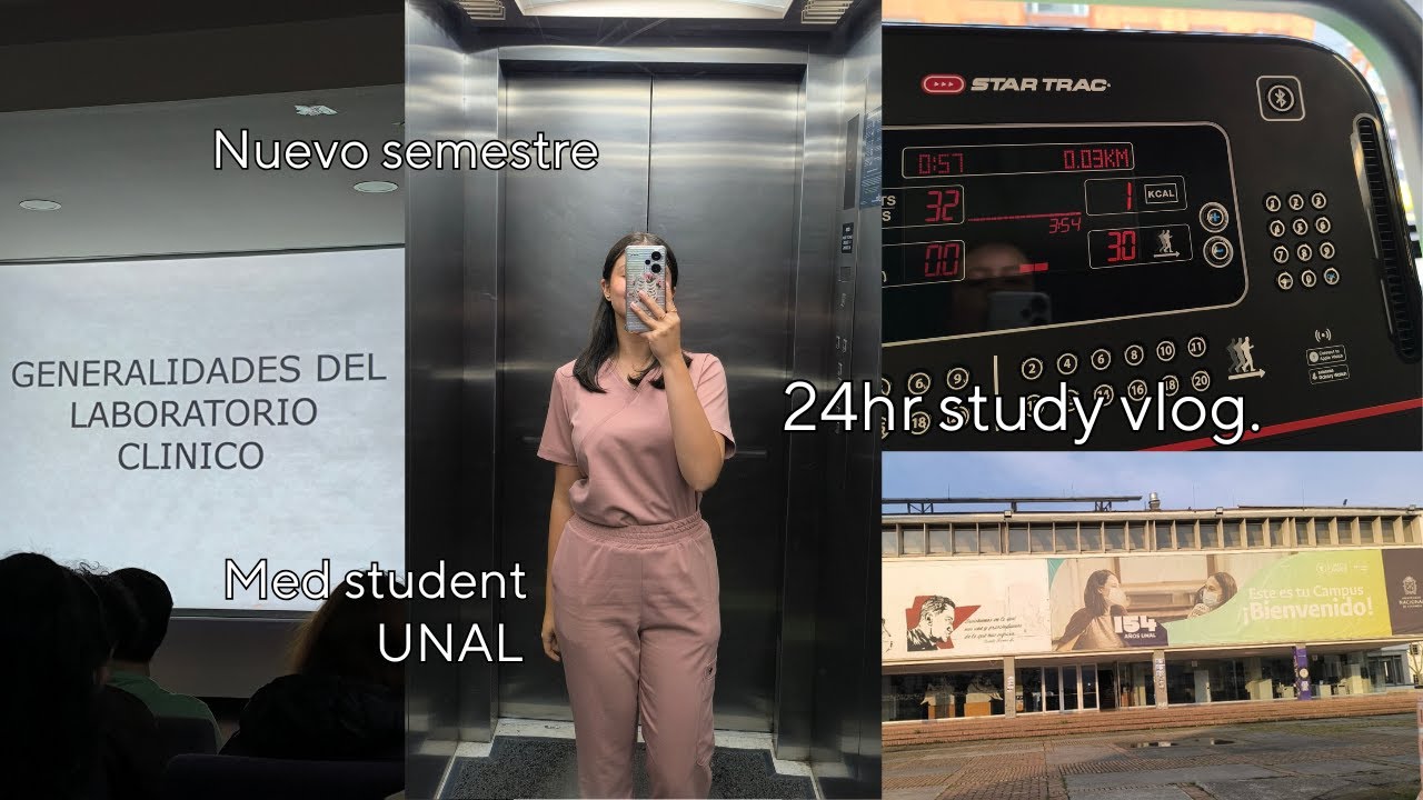 study vlog | 4 semestre de medicina UNAL