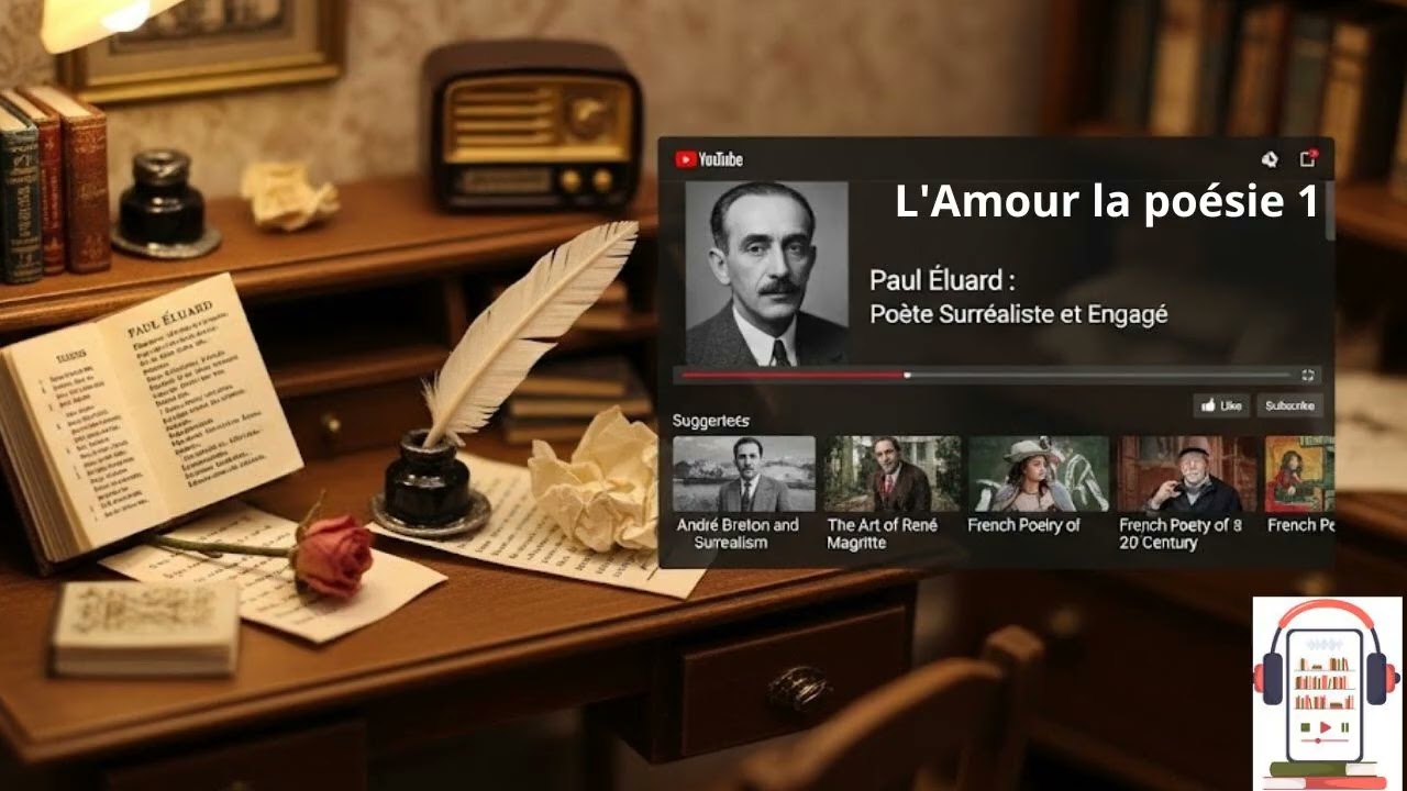 Livre audio. Paul Eluard. L'Amour la poésie 1.