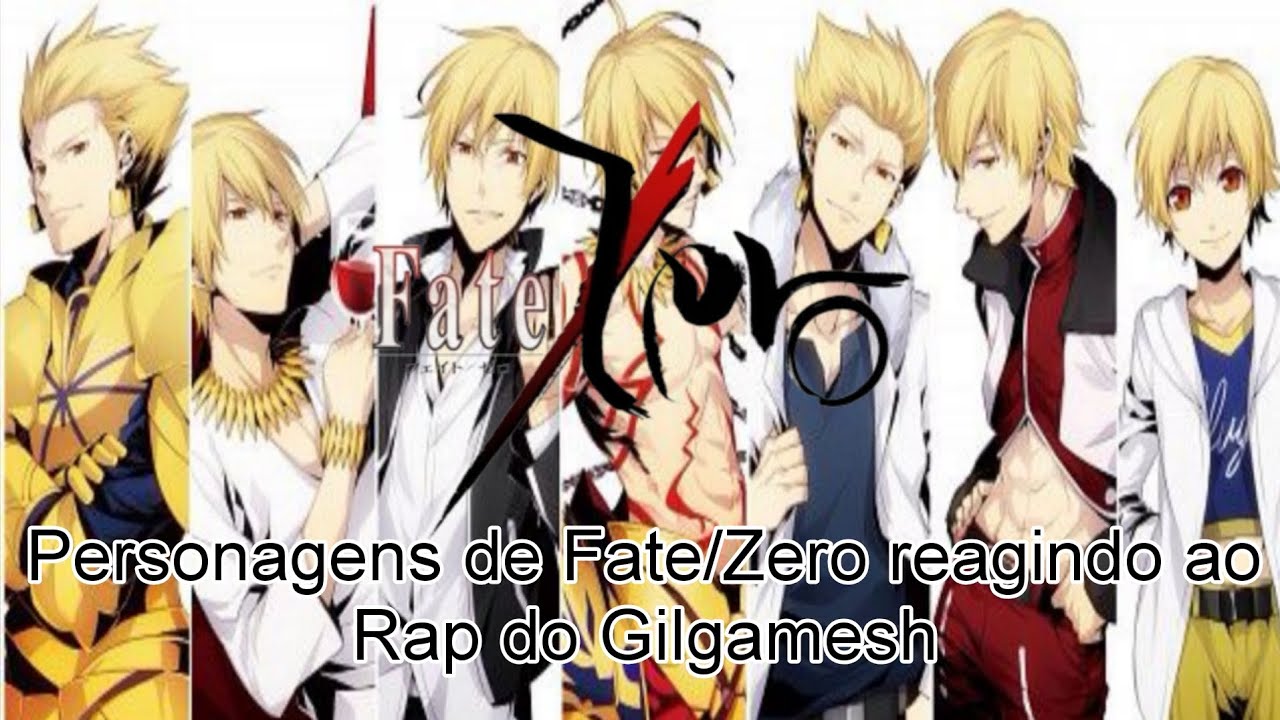 Fate/Zero reagindo ao Rap do Gilgamesh 🎶  "Rei dos Heróis" 🎶 (
