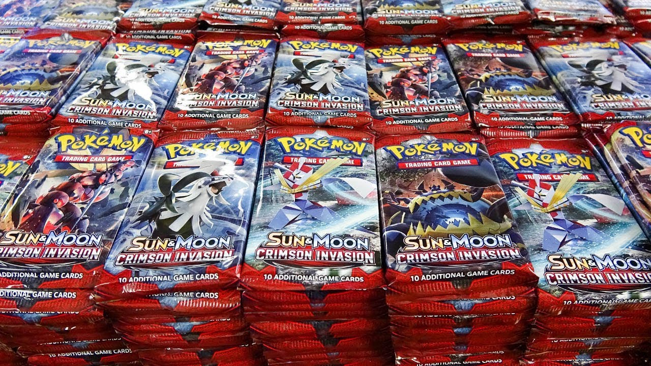 Opening 1,000 Crimson Invasion Pokemon Packs